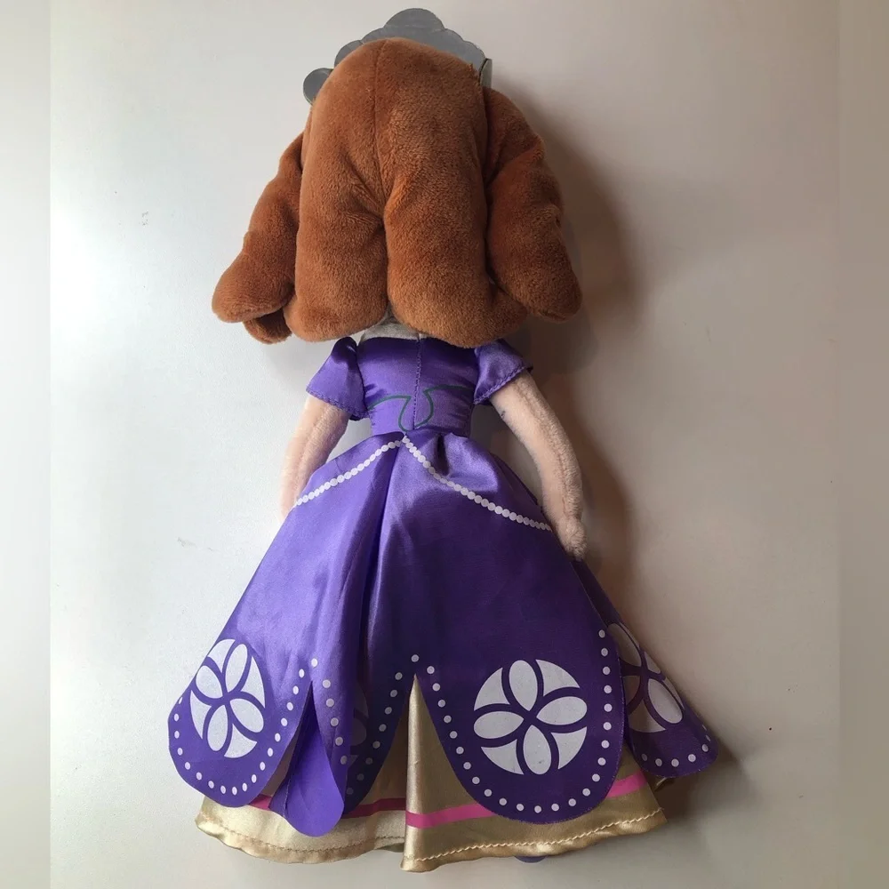 Purple Embellished Costume Layered Dress Princess Sophia 130- 5/6 Plus Free Doll - Picture 16 of 16
